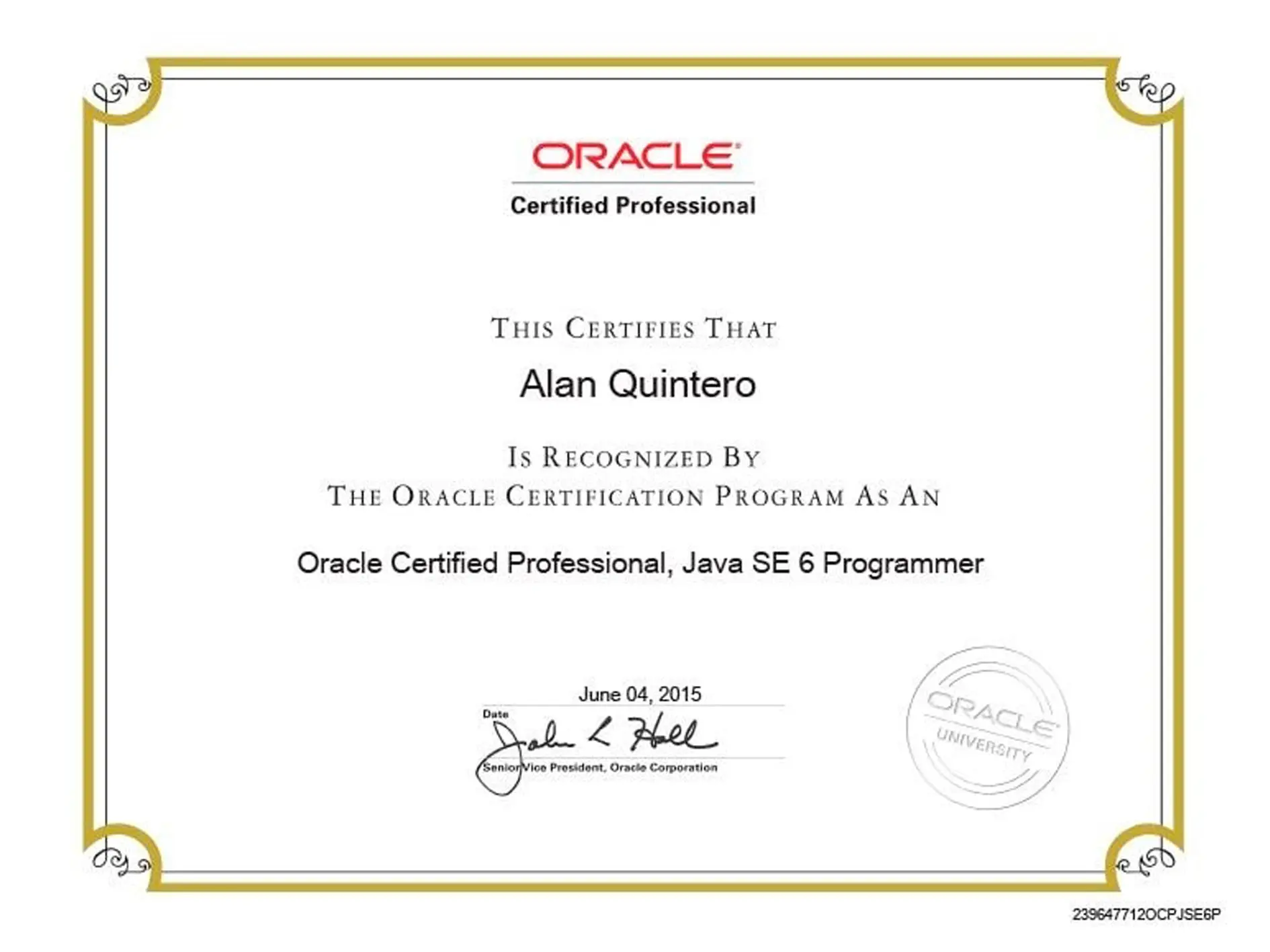 Java 6 certification